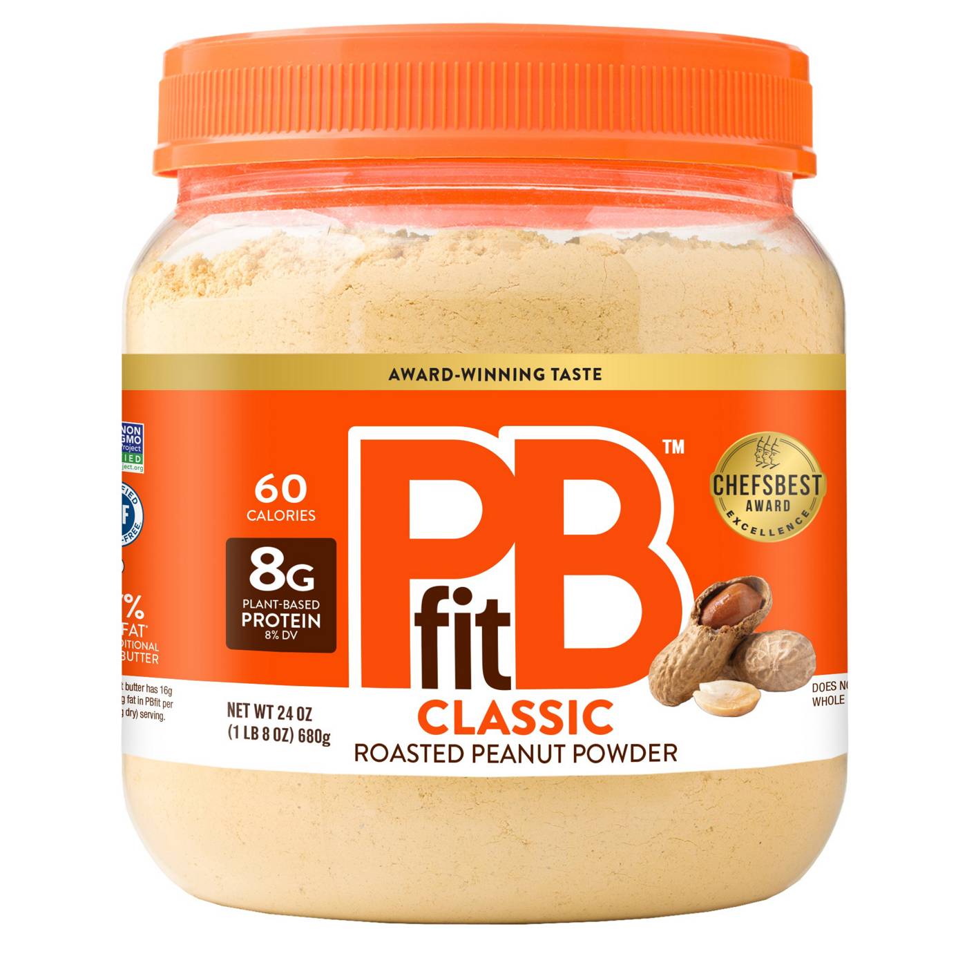 PBfit Classic Roasted Peanut Butter Powder; image 1 of 3