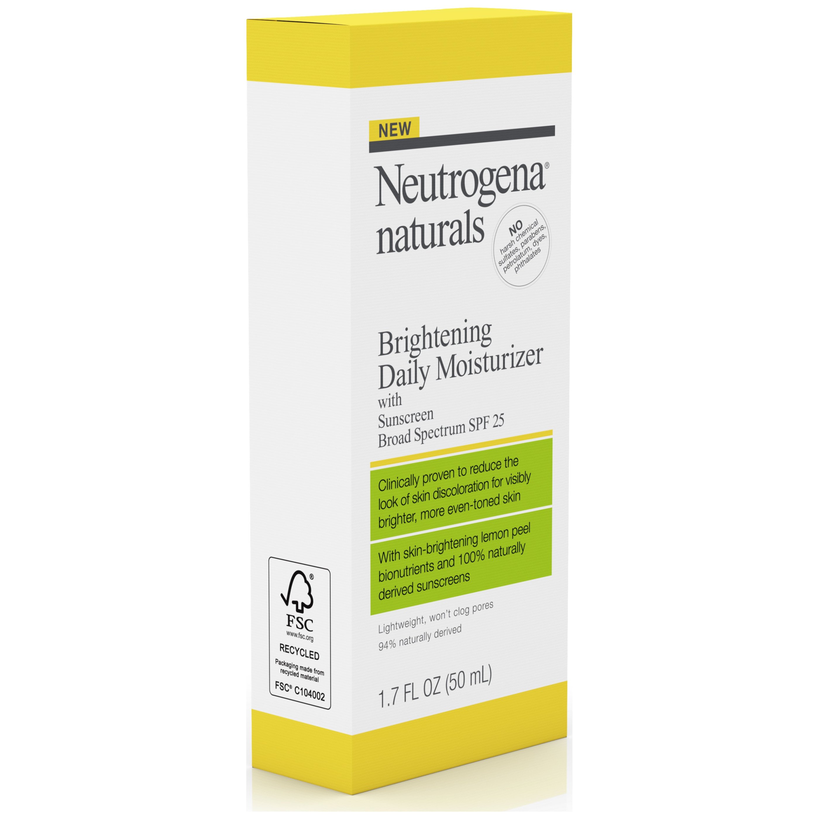 Neutrogena Naturals Brightening Daily Moisturizer With Sunscreen