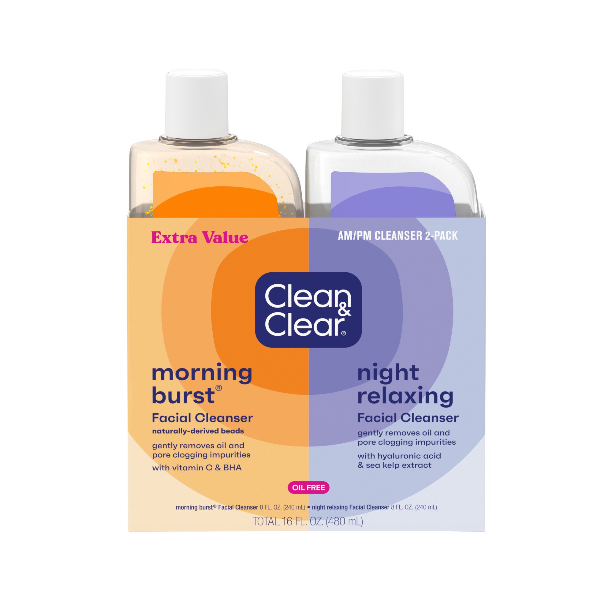 Clean & Clear Morning Burst Hydrating Facial Cleanser - Shop Facial  Cleansers & Scrubs at H-E-B