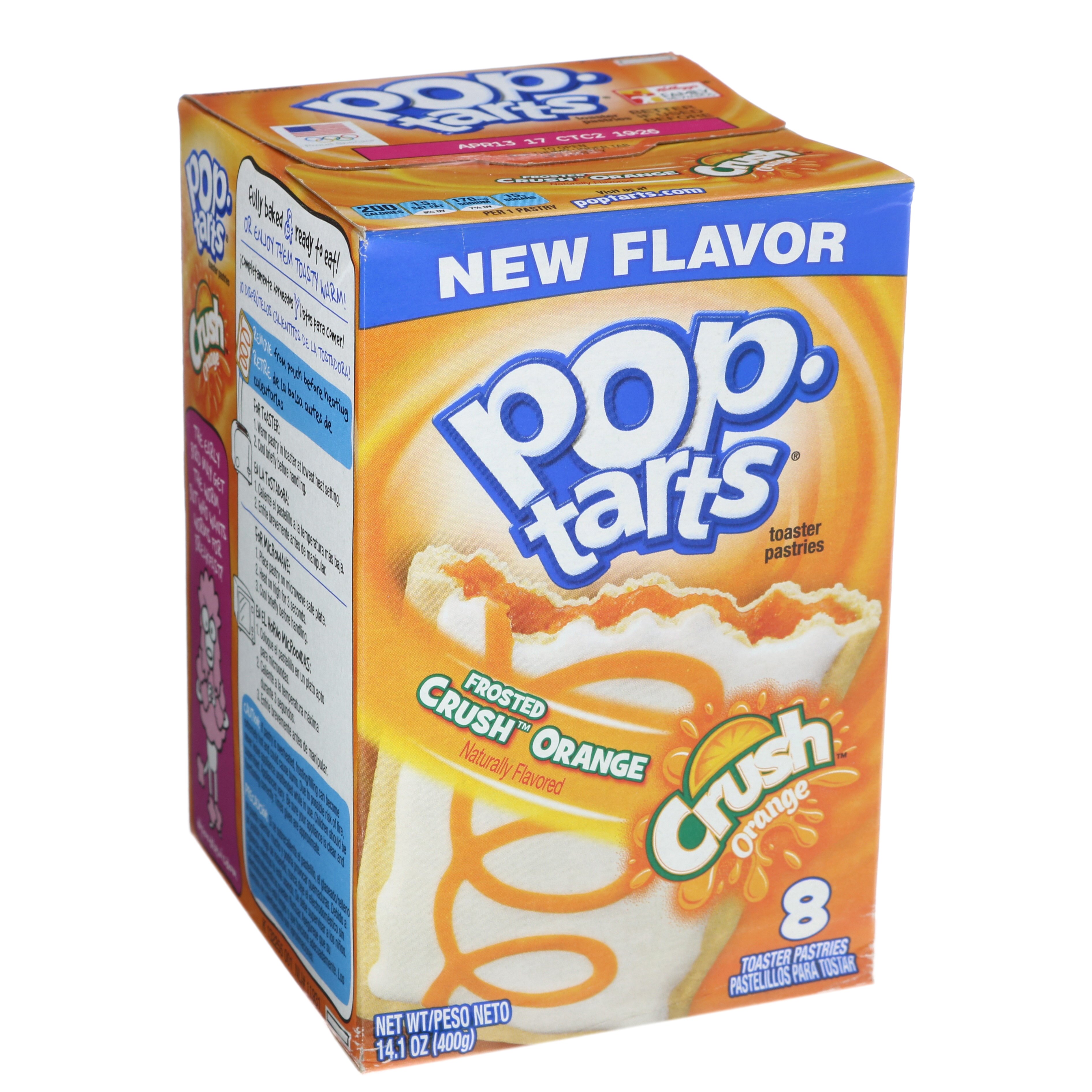 Kellogg's Pop Tarts Frosted Orange Crush Shop Cereal & Breakfast at HEB