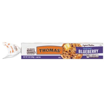 Thomas' Blueberry English Muffins, 6 ct