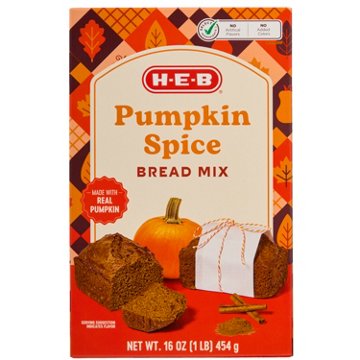 H-E-B Pumpkin Spice Bread Mix