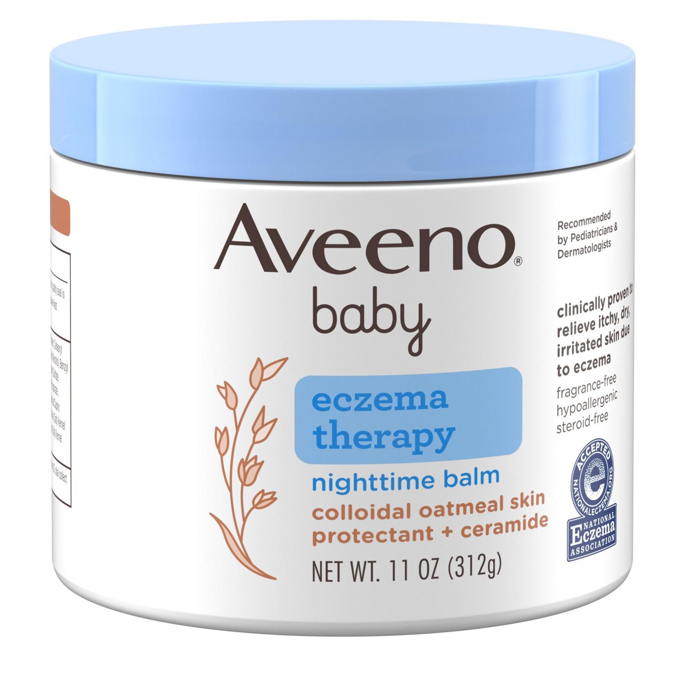 Aveeno Baby Eczema Therapy Nighttime Balm; image 2 of 6