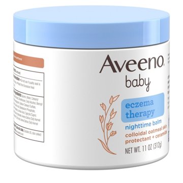 Aveeno Baby Eczema Therapy Nighttime Balm
