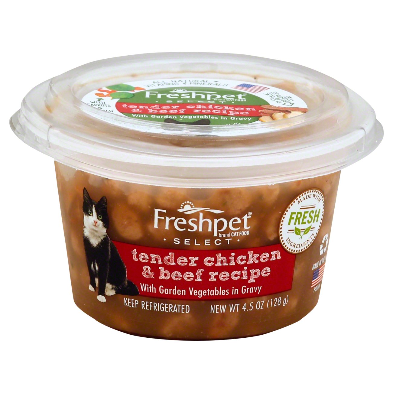 Freshpet Select Tender Chicken & Beef Recipe Cat Food Shop Cats at HEB