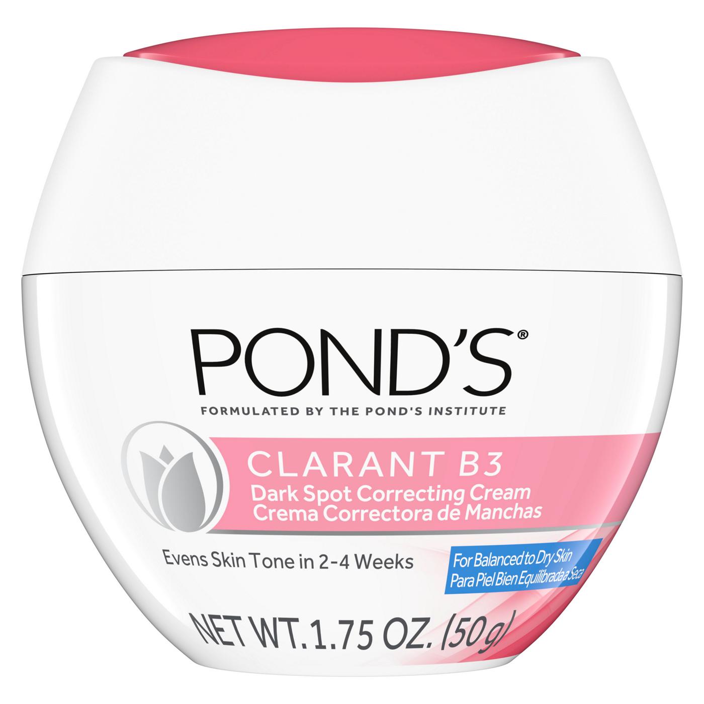 Pond's Clarant B3 Dark Spot Correcting Face Cream for Dry Skin; image 1 of 9