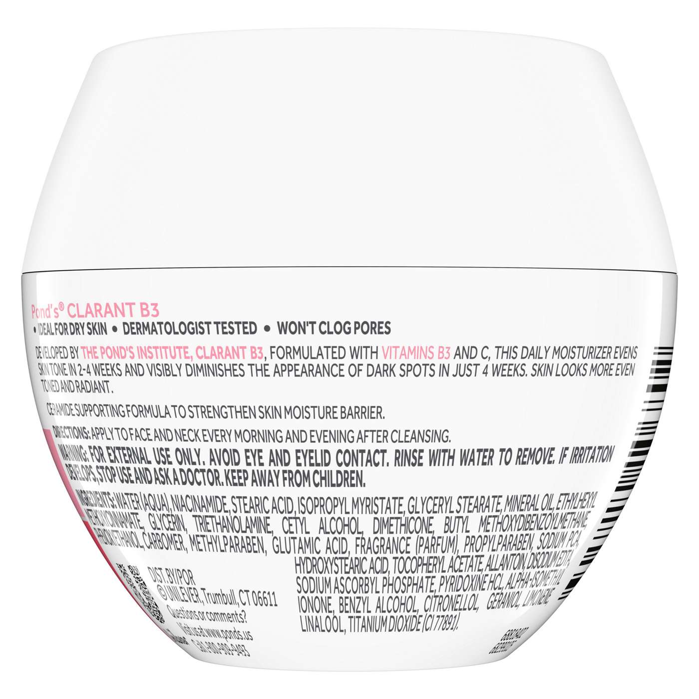 Pond's Clarant B3 Dark Spot Correcting Face Cream for Dry Skin; image 4 of 9