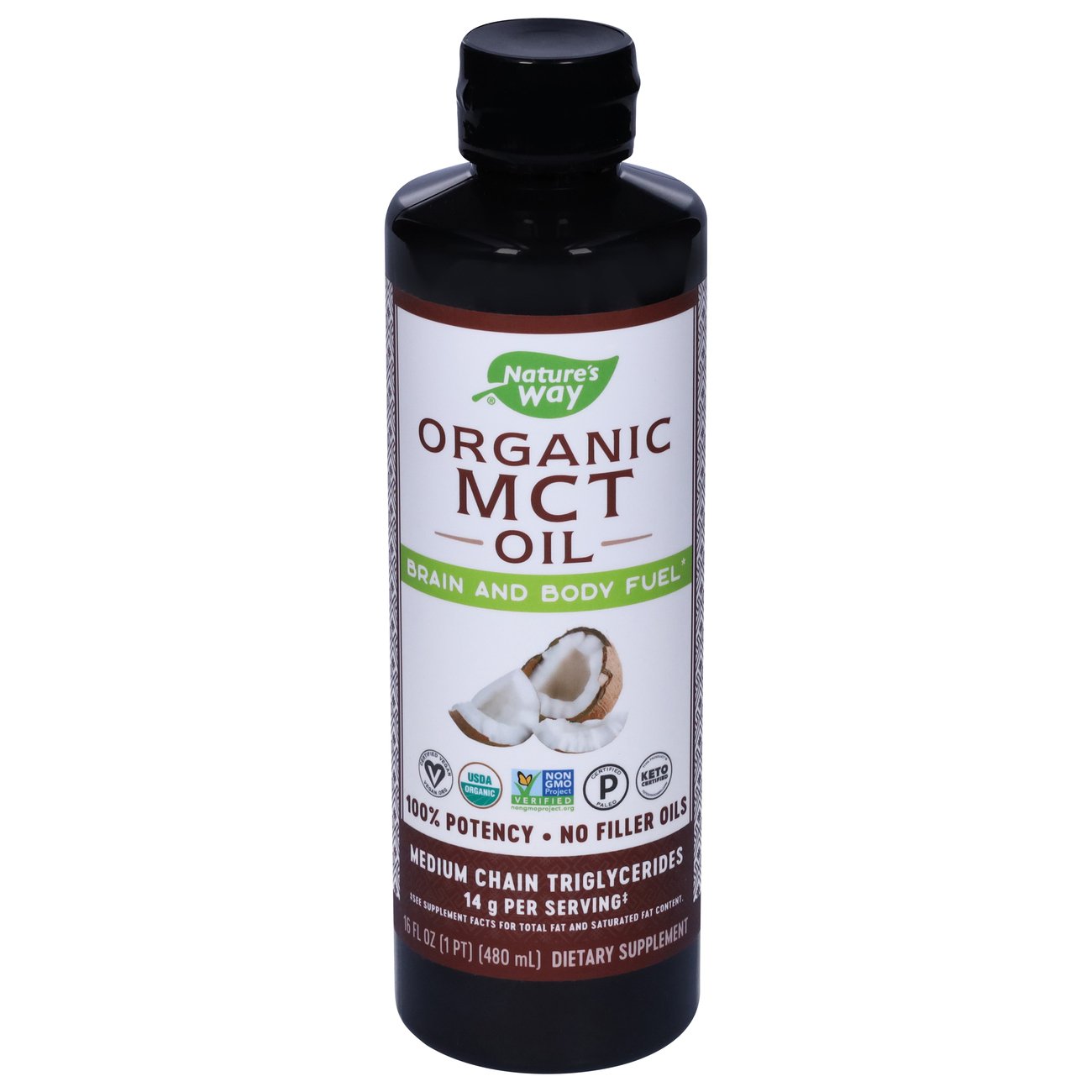 Nature's Way MCT Oil From Coconut Shop Herbs & Homeopathy at HEB