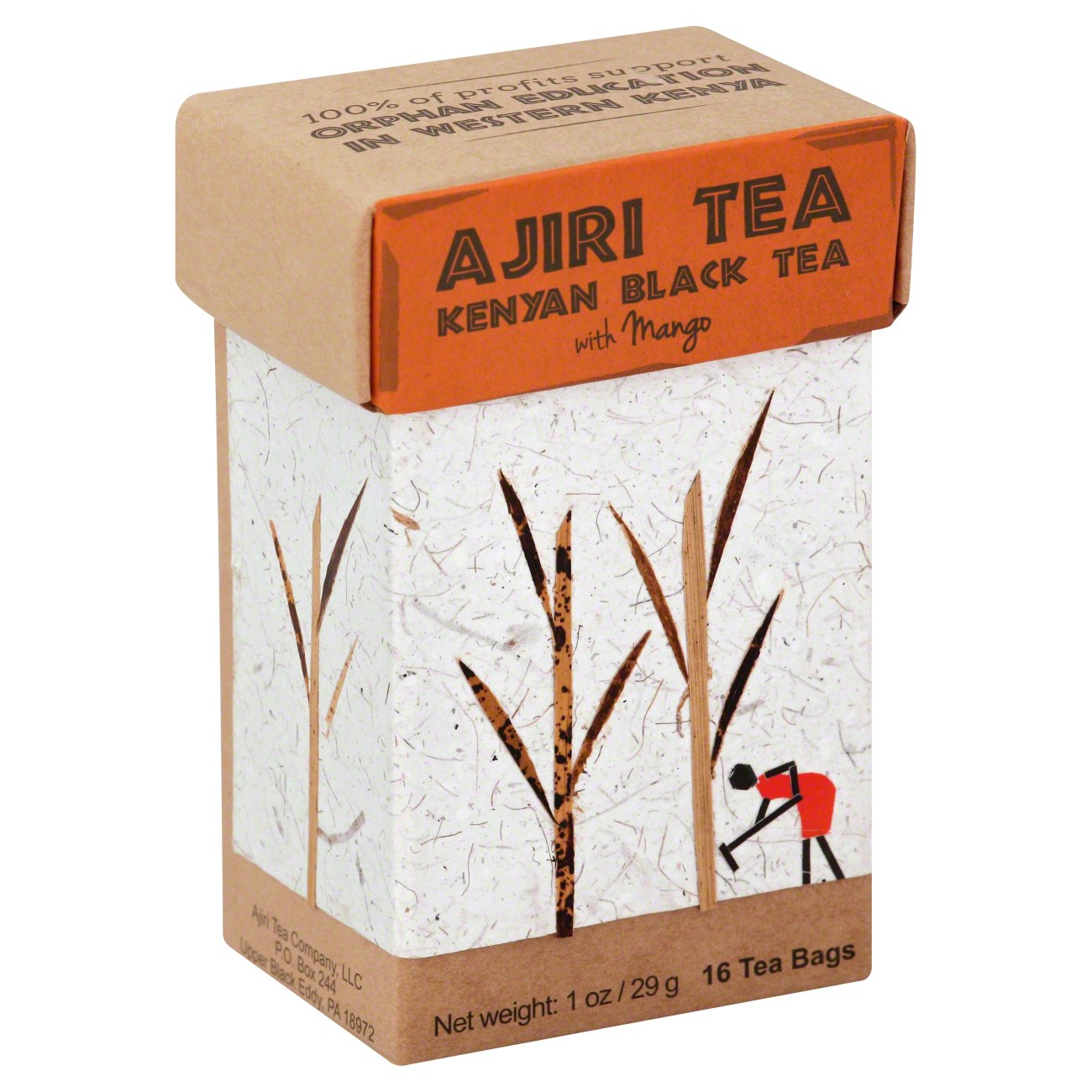 Ajiri Tea Kenyan Black Tea with Mango Shop Tea at HEB