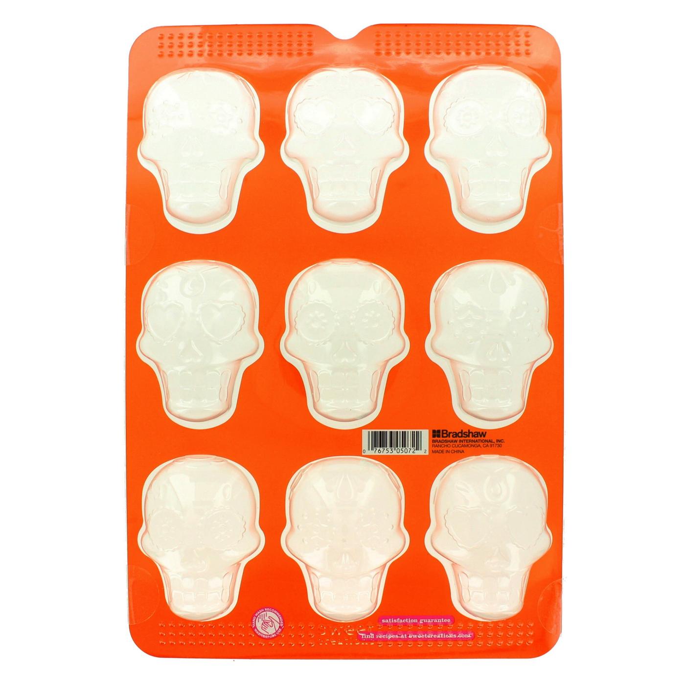 Sweet Creations Sugar Skulls Chocolate Mold; image 2 of 2