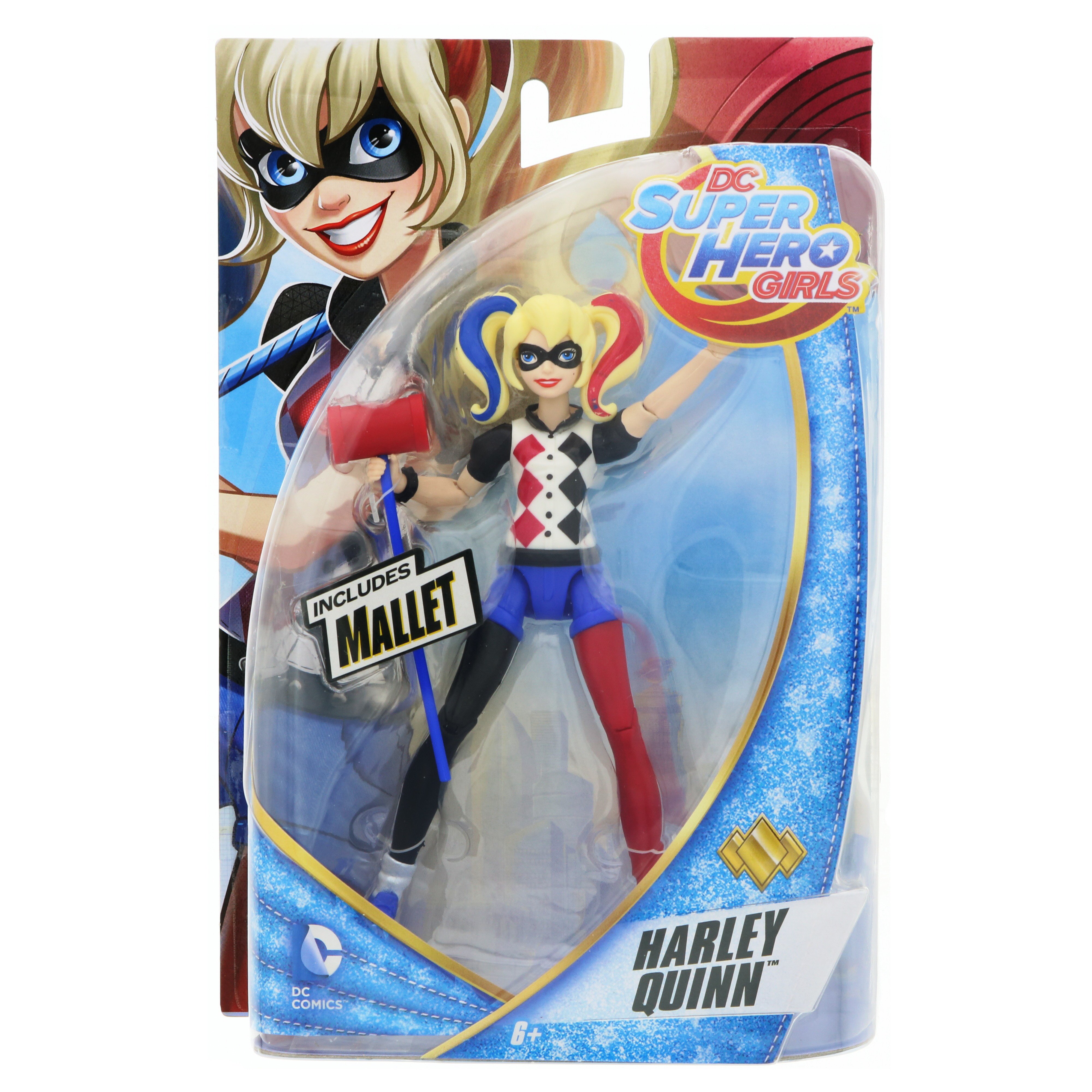 Mattel Dc Super Hero Girls Assorted 6 In Action Figures Shop Action Figures And Dolls At H E B