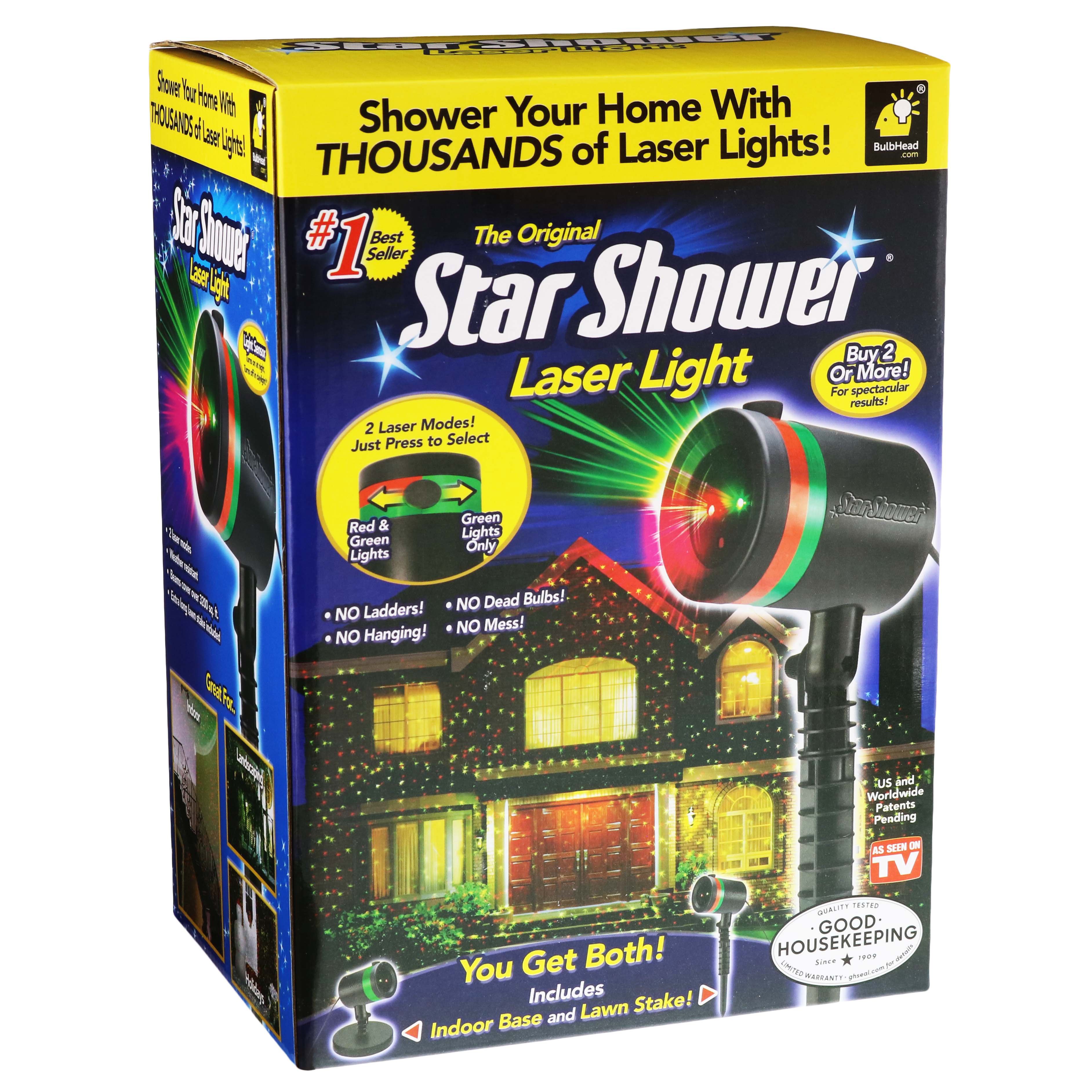 As Seen On TV The Original Star Shower Laser Light Shop Seasonal