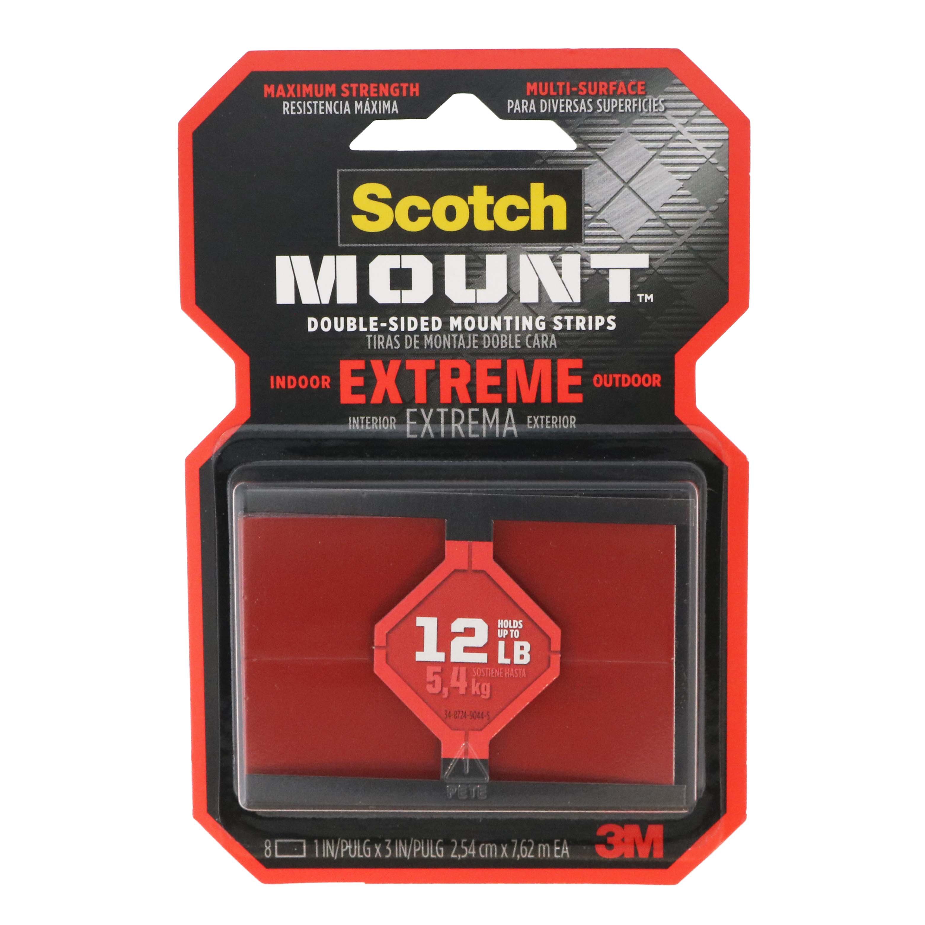 Scotch Extreme Double-Sided Mount Tape - Shop Adhesives & Tape at H-E-B