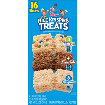 Rice Krispies Treats Variety Pack Crispy Marshmallow Squares, 12.1 oz, 16 ct