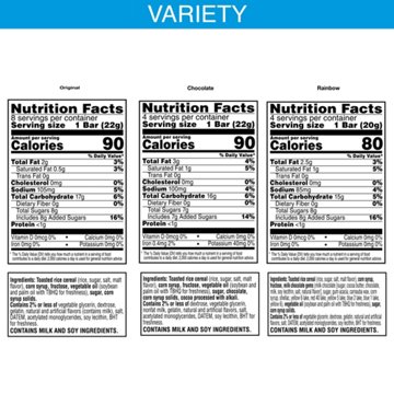 Rice Krispies Treats Variety Pack Crispy Marshmallow Squares, 12.1 oz, 16 ct