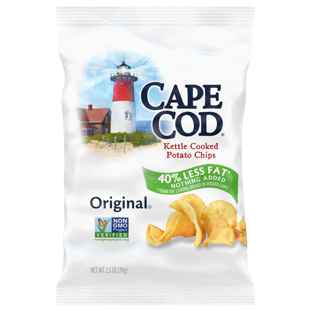 Cape Cod Kettle Chips 40% Reduced Fat - Shop Chips at H-E-B