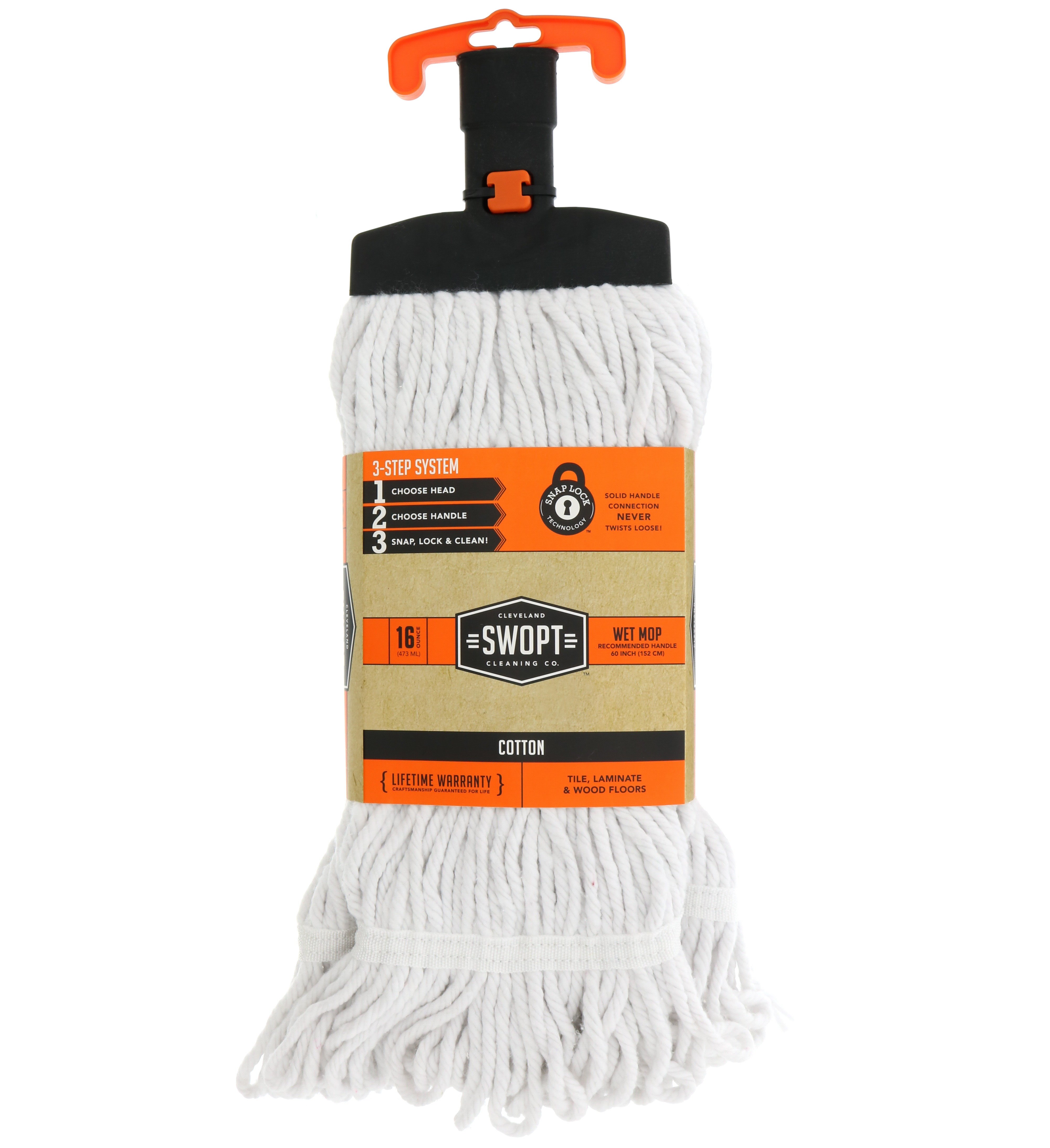 Swopt Cleaning Co. Cotton Floor Mop - Shop Mops at H-E-B