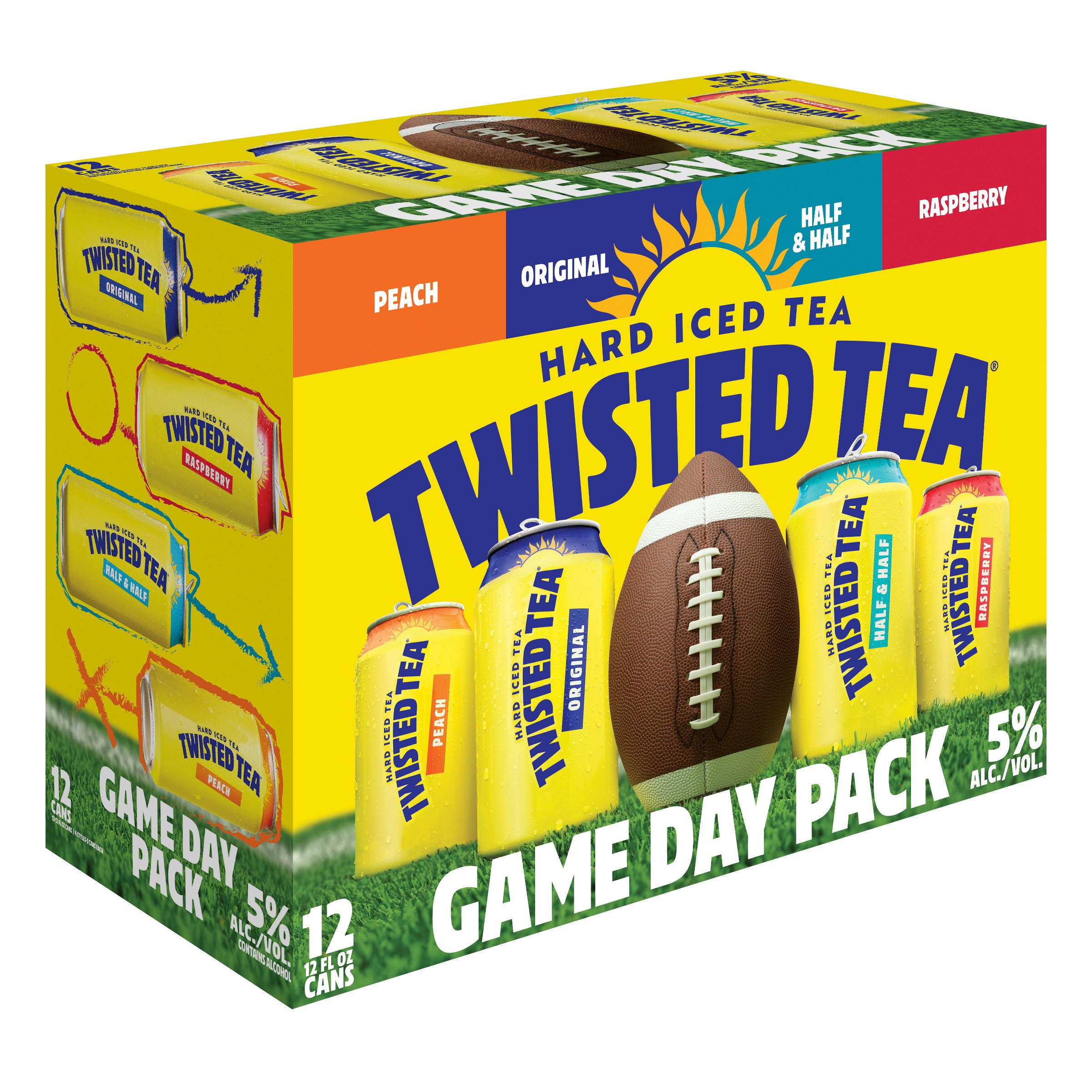 Twisted Tea Hard Iced Tea Party Pack 12 Pk Cans - Shop Malt Beverages ...