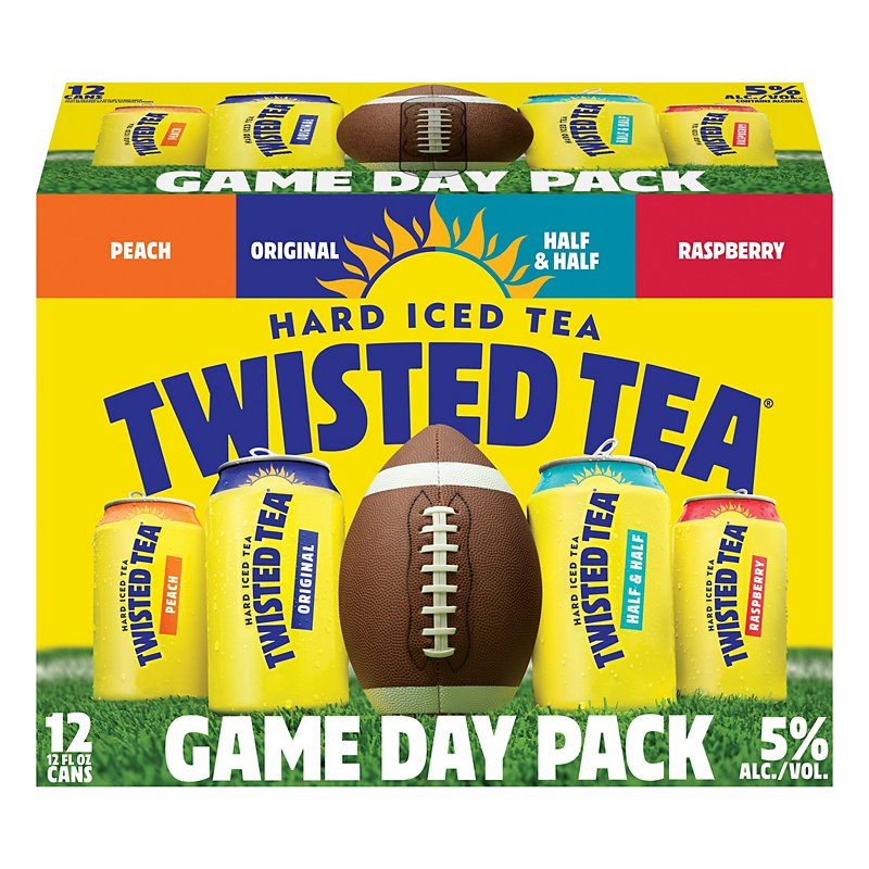 Twisted Tea Hard Iced Tea Party Pack 12 oz Cans - Shop Beer & Wine at H-E-B