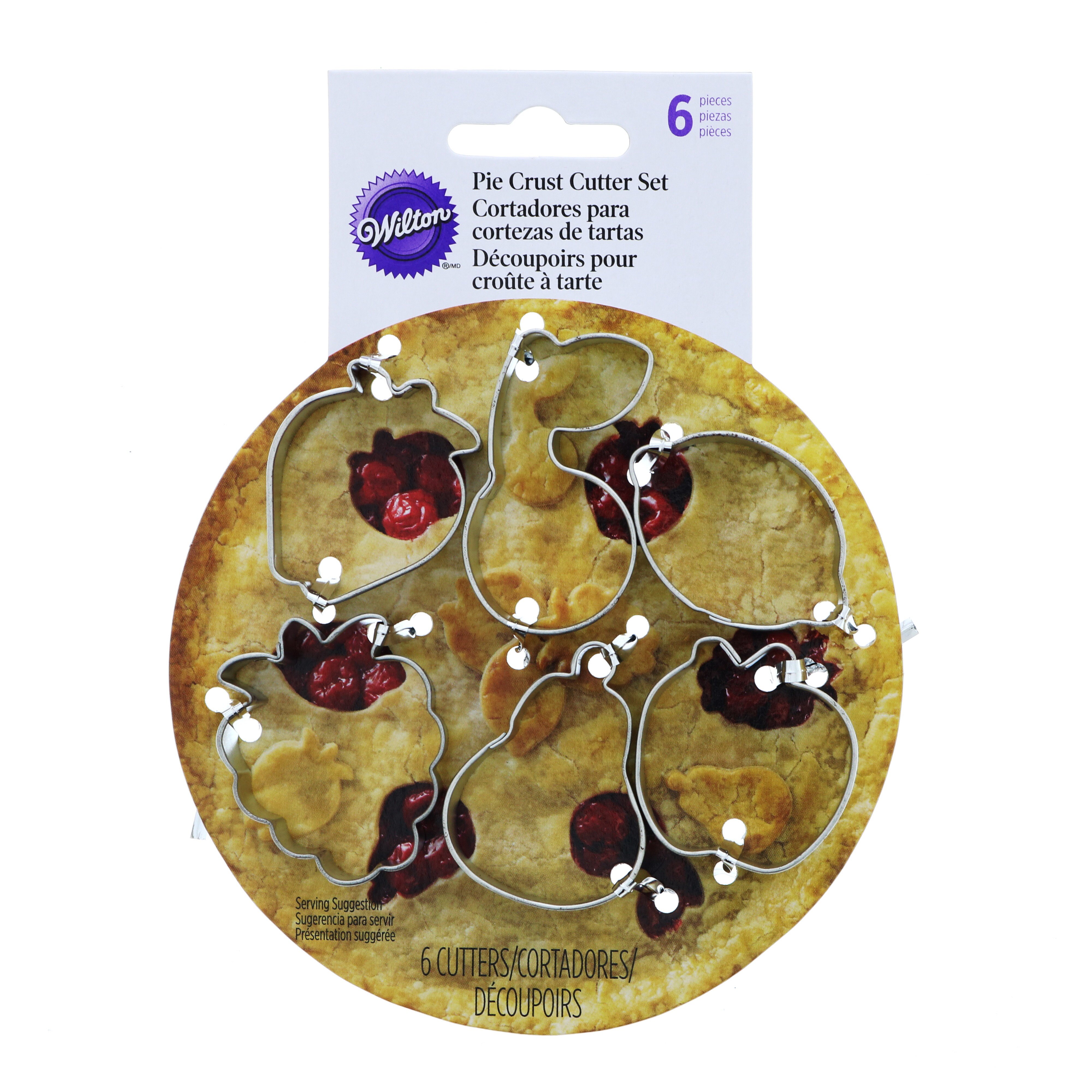 Wilton Pie Crust Fruit Cutter Set Shop at HEB