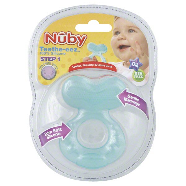 nuby baby teether