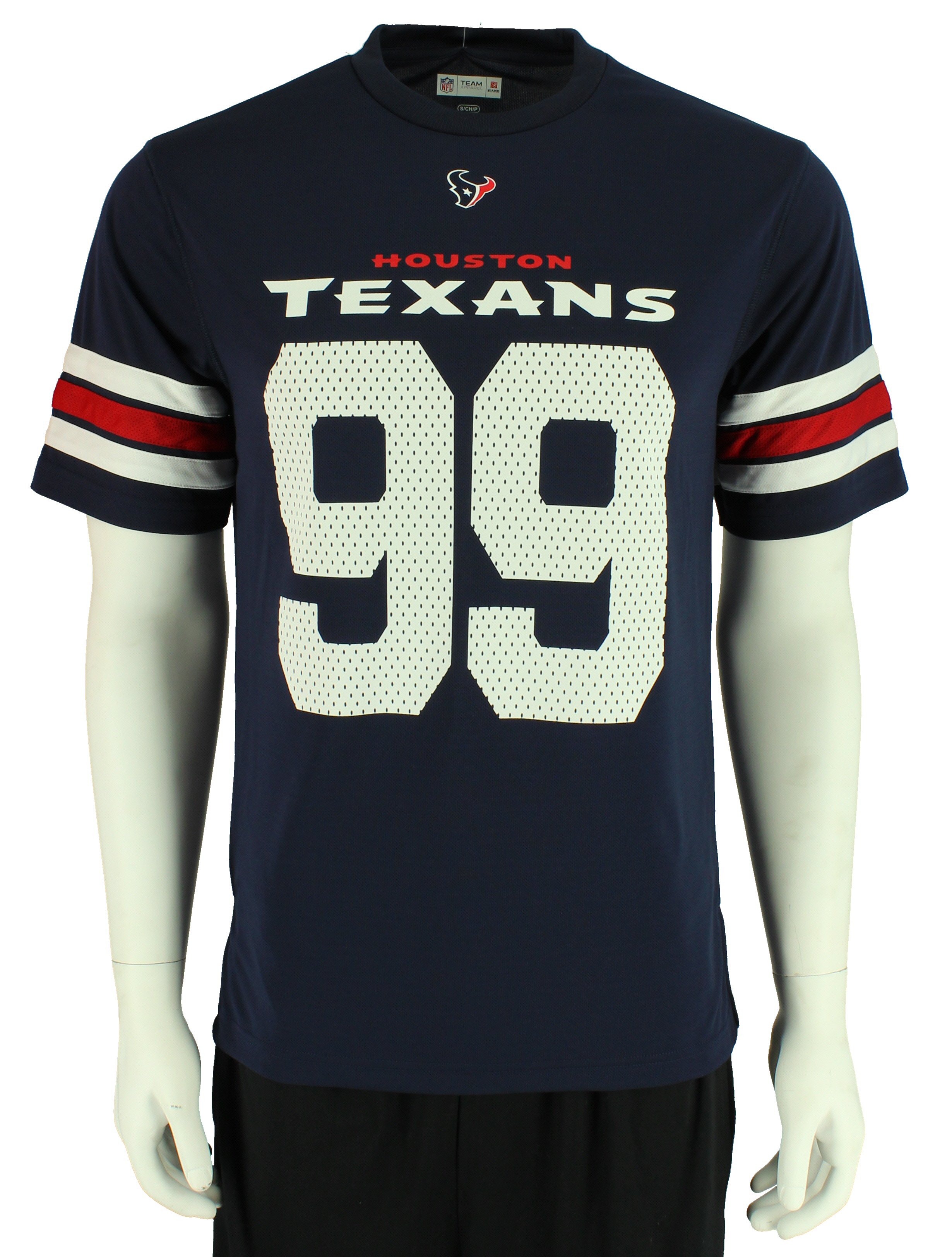 Houston Texans Men's JJ Watt Navy Blue Jersey - Shop Team Apparel