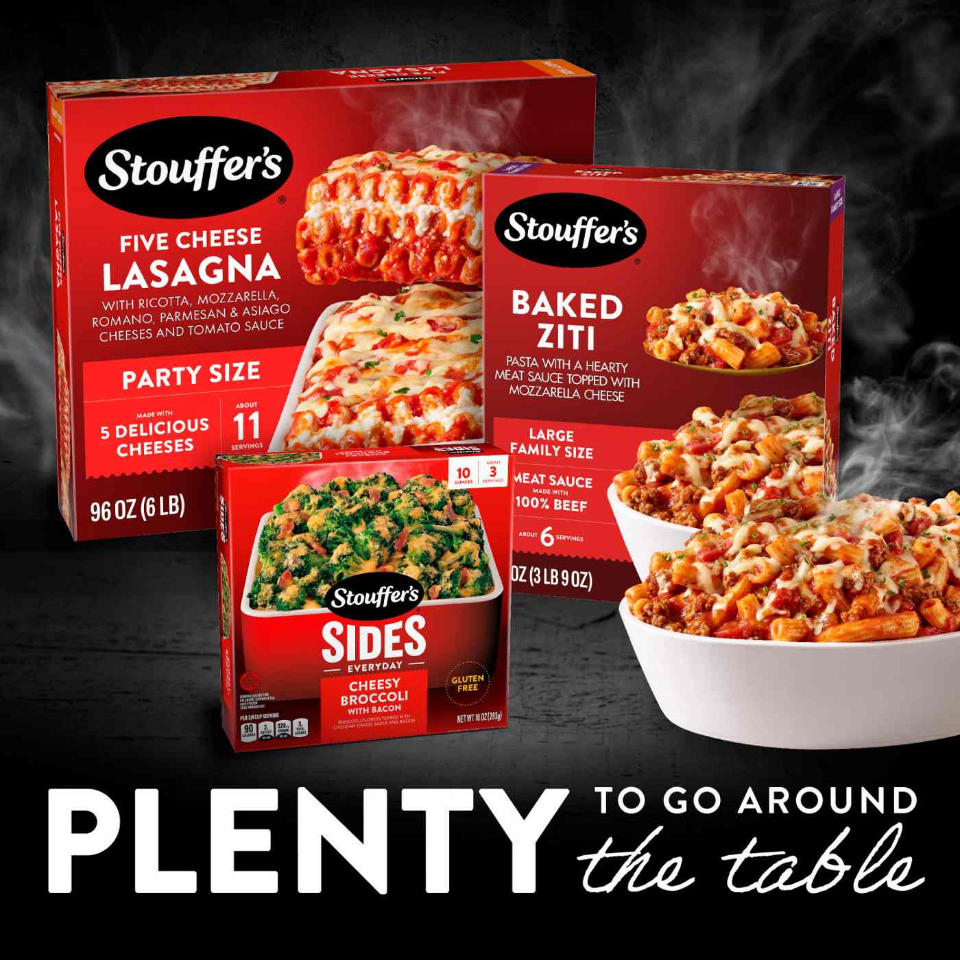 Stouffer's Baked Ziti - Large Family Size; image 3 of 8