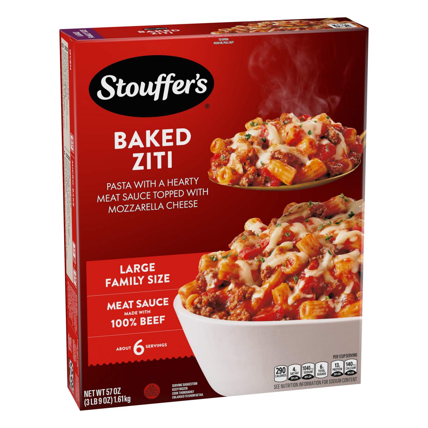 Stouffer's Baked Ziti - Large Family Size; image 6 of 8