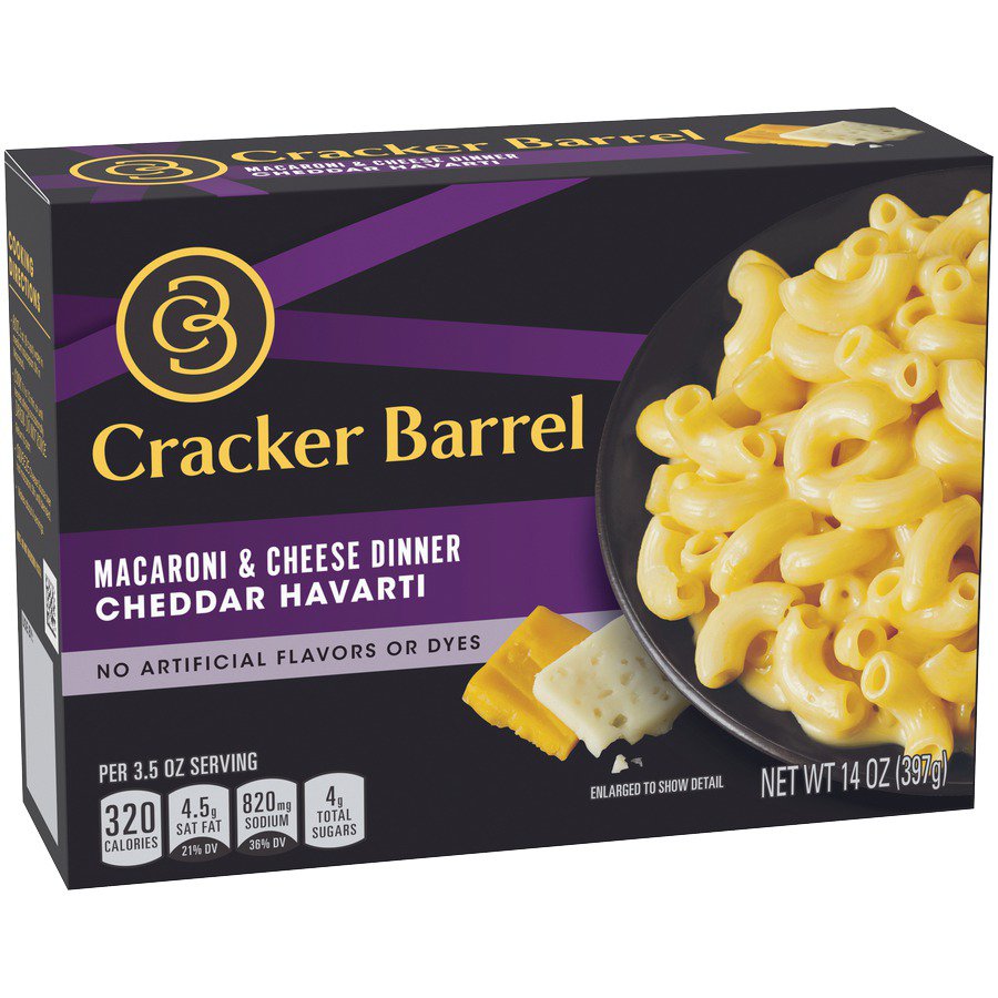 Cracker Barrel Cheddar Havarti Macaroni & Cheese Dinner Shop Pantry