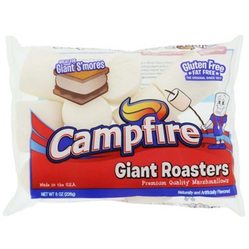 Campfire Giant Roasters Premium Marshmallows, 8 oz