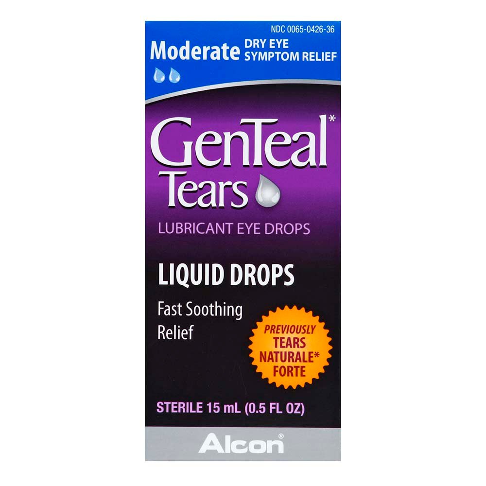 GenTeal Tears Moderate Lubricant Eye Drops Shop Eye Drops
