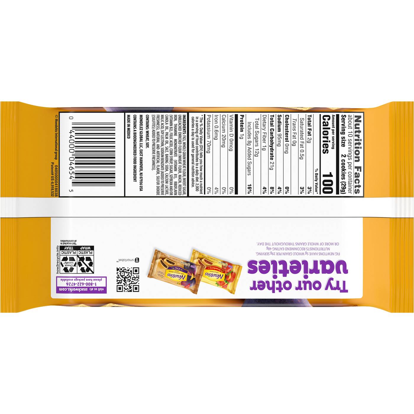 Newtons Soft & Fruit Chewy Fig Cookie Bars; image 10 of 10