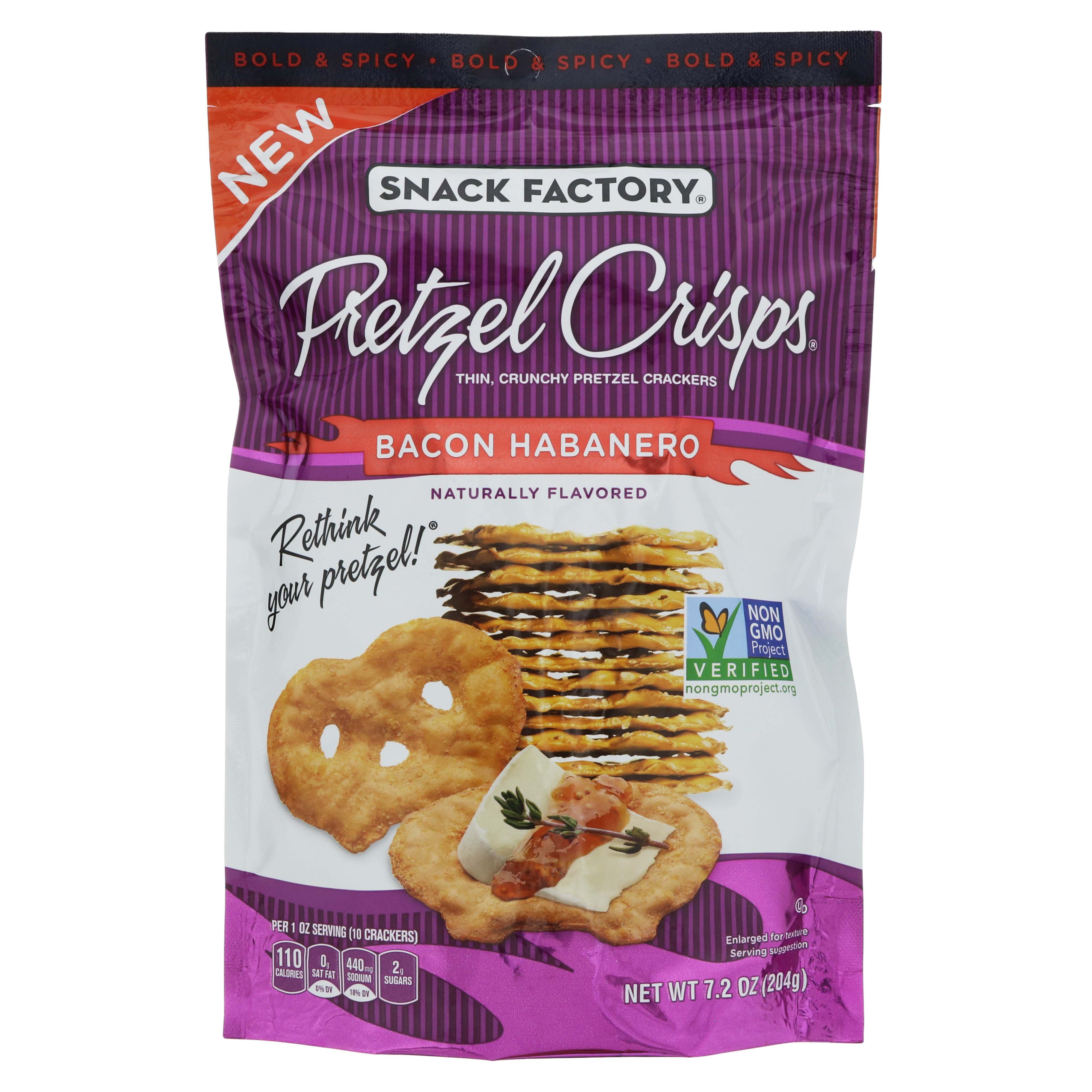 Snack Factory Bacon Habanero Pretzel Crisps - Shop Chips At H-E-B