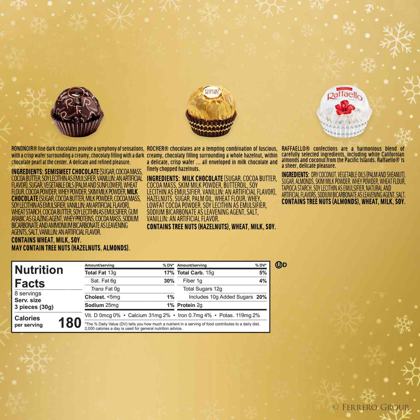 Ferrero Collection Fine Assorted Confections Gift Box, 24 pc; image 7 of 9