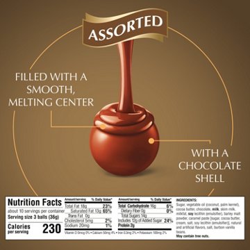 Lindt Lindor Assorted Chocolate Truffles