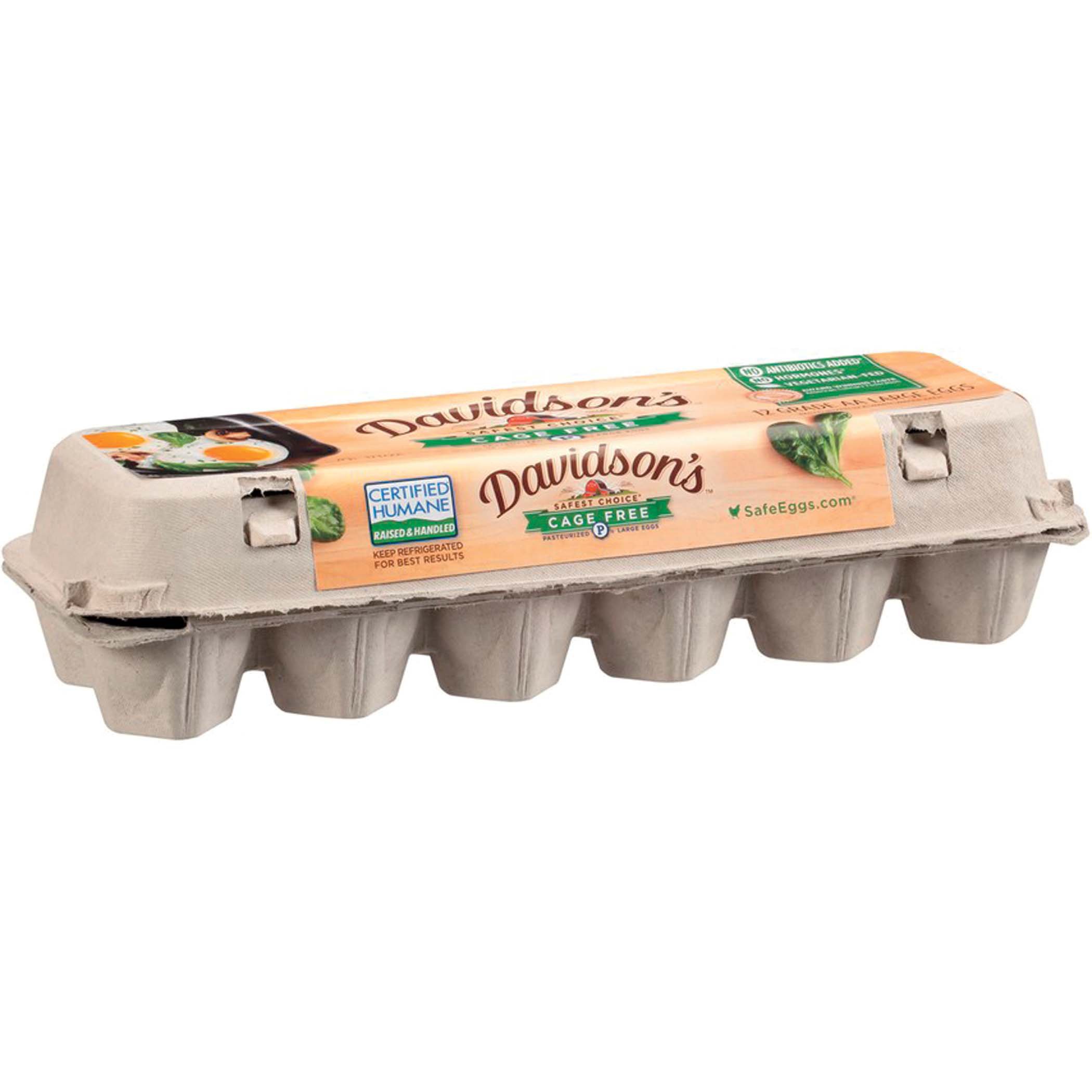 Davidson's Cage Free Pasteurized Eggs Shop Eggs & Egg Substitutes at