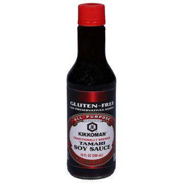Kikkoman Gluten Free Tamari Soy Sauce, 10 oz