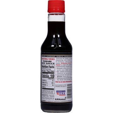 Kikkoman Gluten Free Tamari Soy Sauce, 10 oz