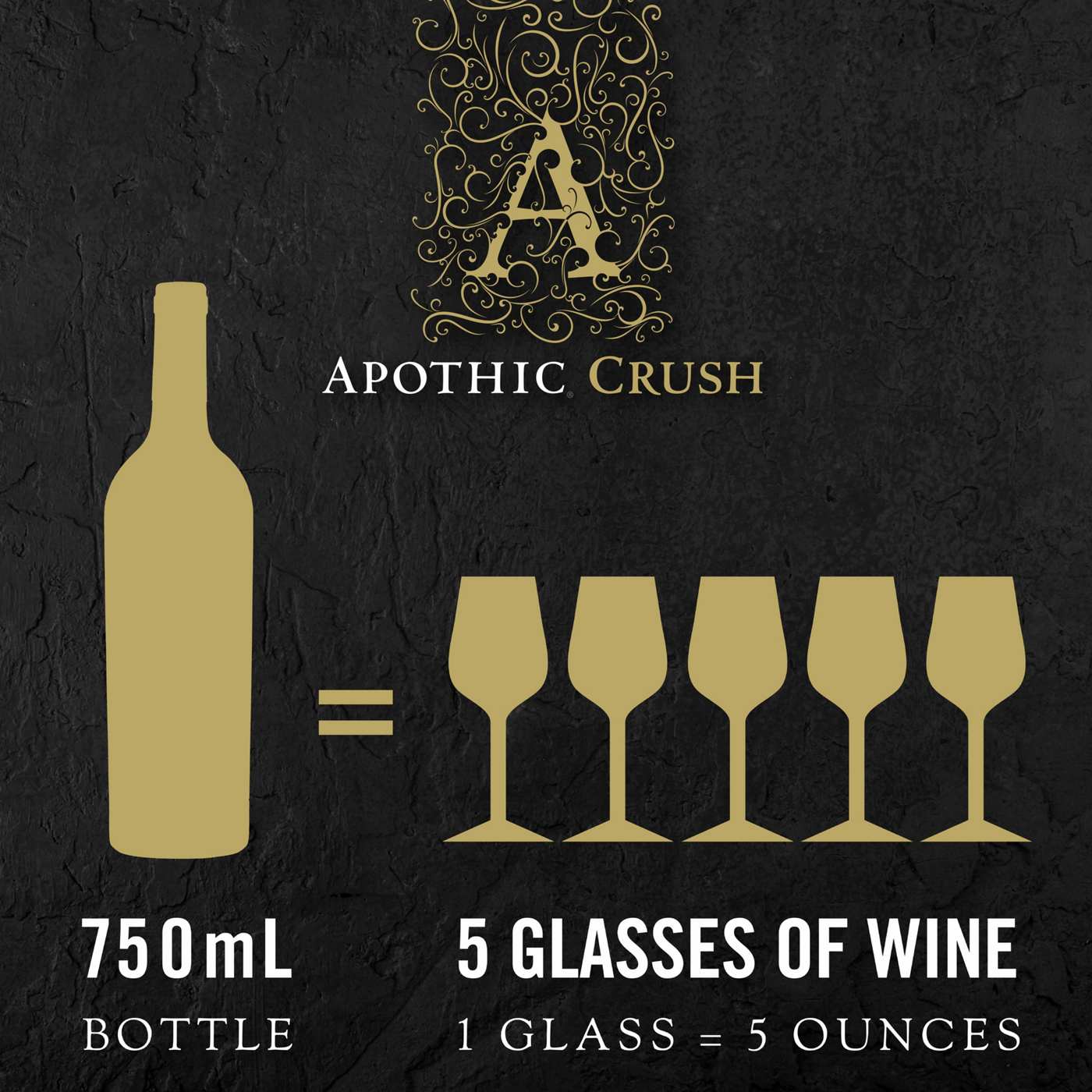 Apothic Crush Red Blend Red Wine 750ml; image 4 of 4