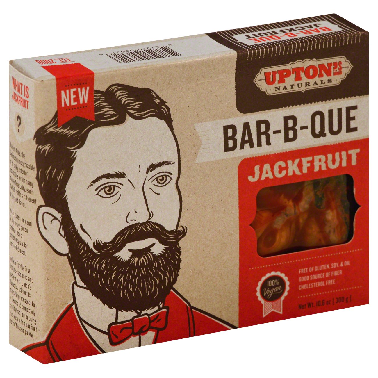 Upton's Naturals Jackfruit BarBQue Shop Barbecue Sauces at HEB