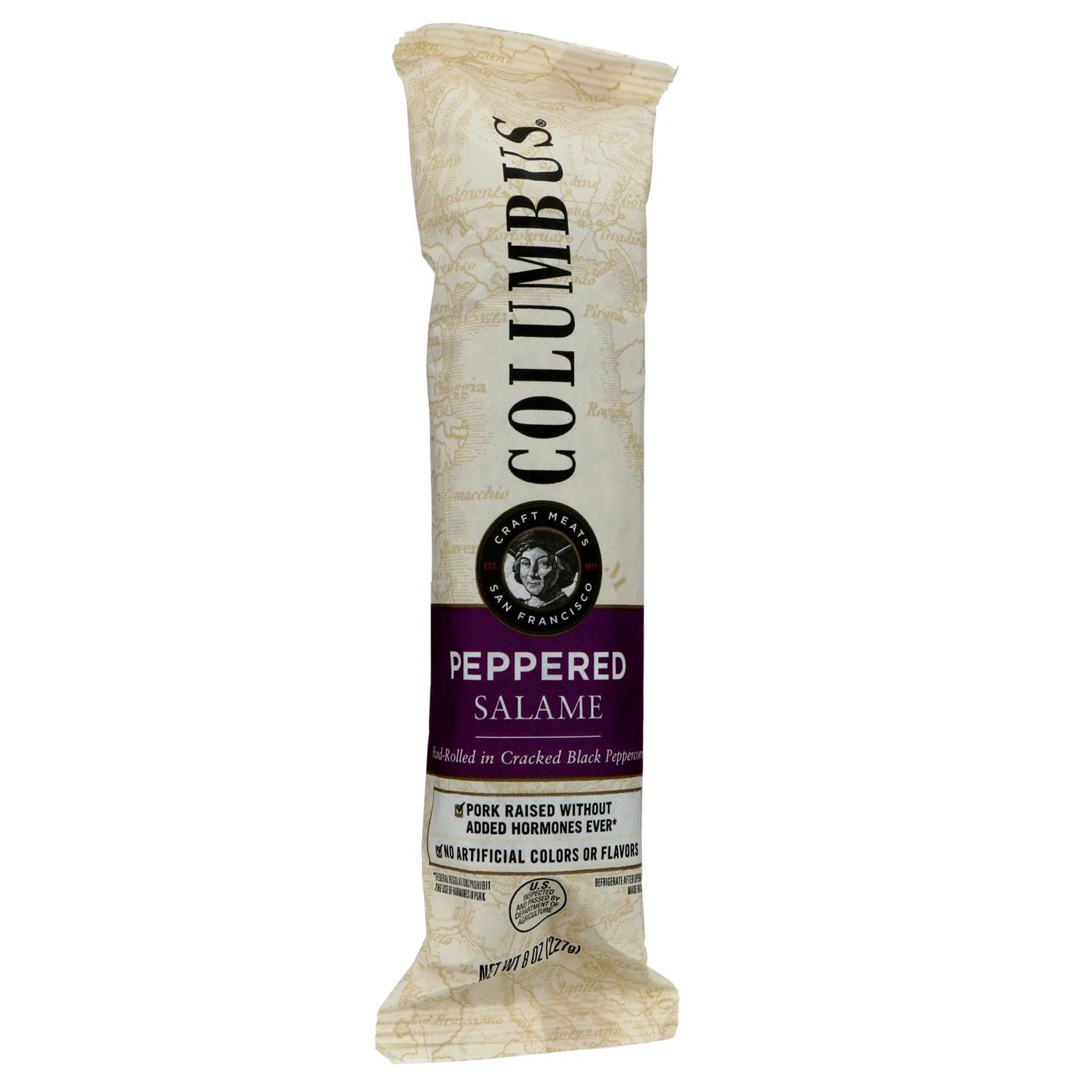 Columbus Peppered Salame; image 1 of 2