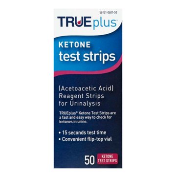 TRUEplus Ketone Test Strips, 50 ct