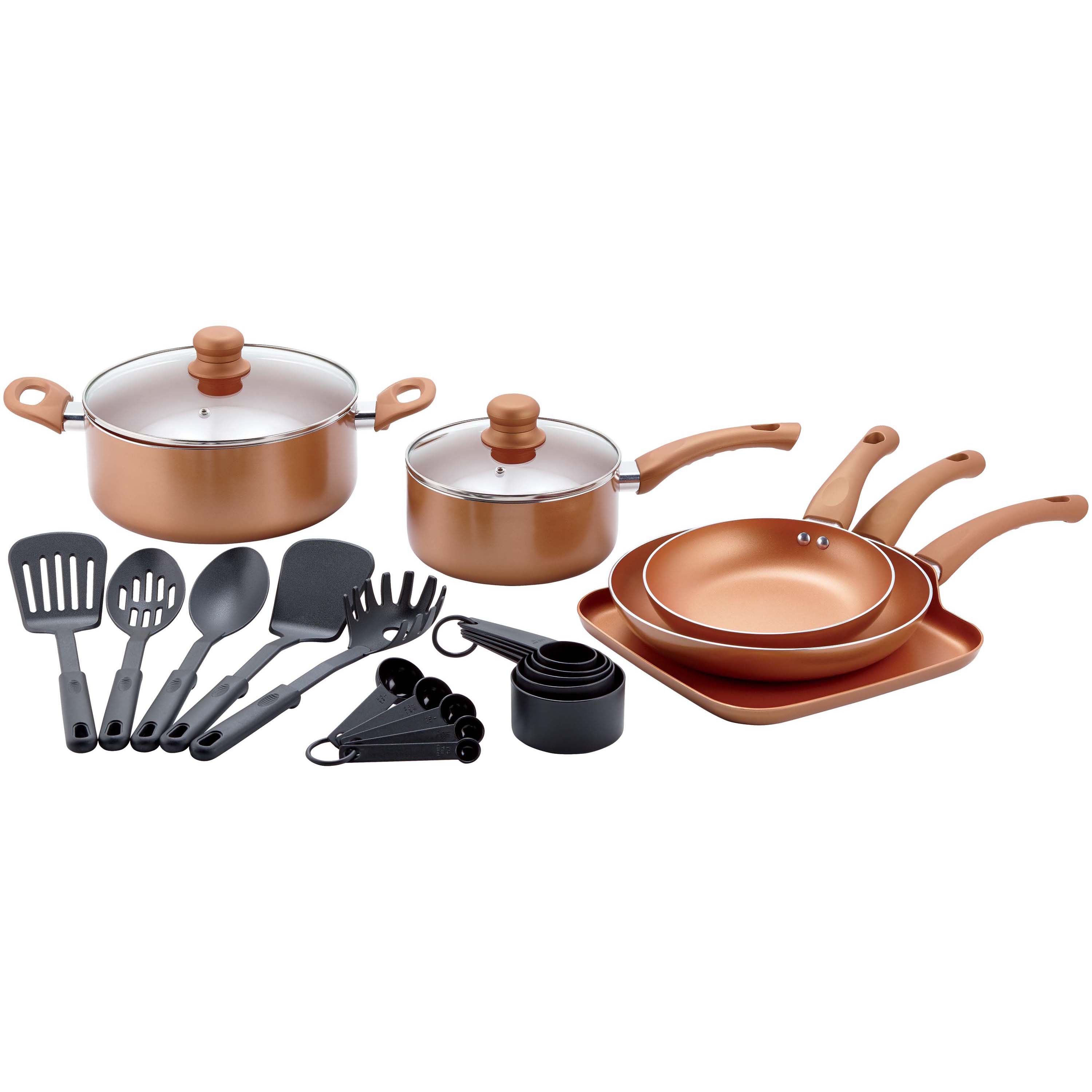 Featured image of post Copper Vs Non Stick Pans Set / Are nonstick pots and pans safe?