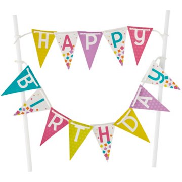 Wilton Happy Birthday Cake Banner
