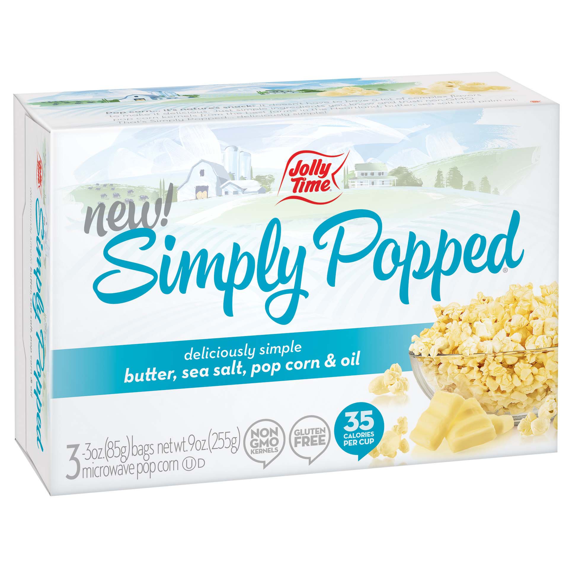 Jolly Time Simply Popped Popcorn Shop Snacks & Candy at HEB