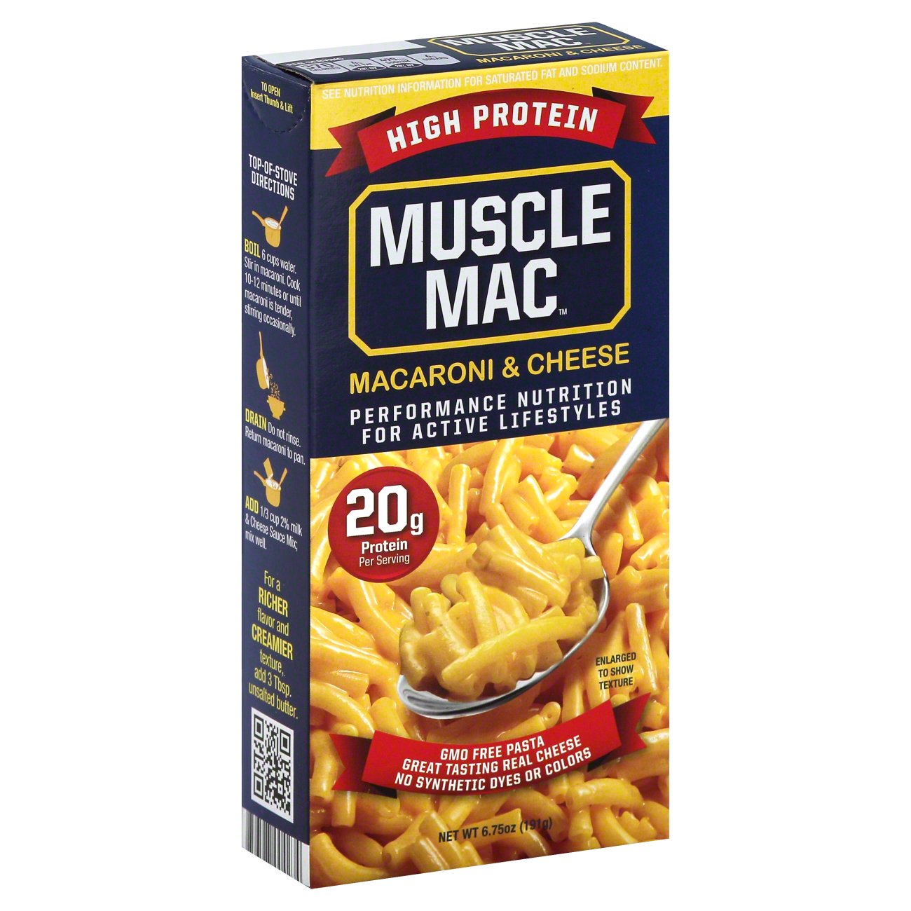 Muscle Mac High Protein Macaroni And Cheese - Shop Pantry meals at H-E-B