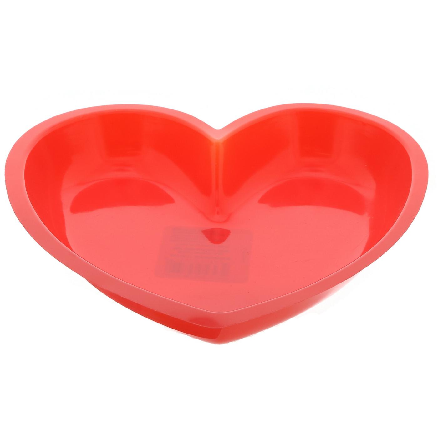 Creative Converting Valentine Plastic Red Heart Tray Shop Serveware