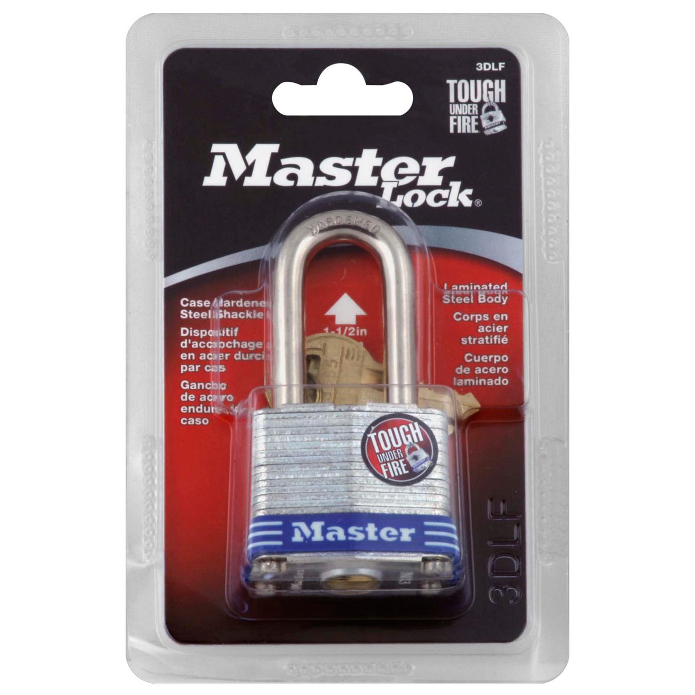 Master Lock 3DLF Laminated Padlock; image 1 of 2