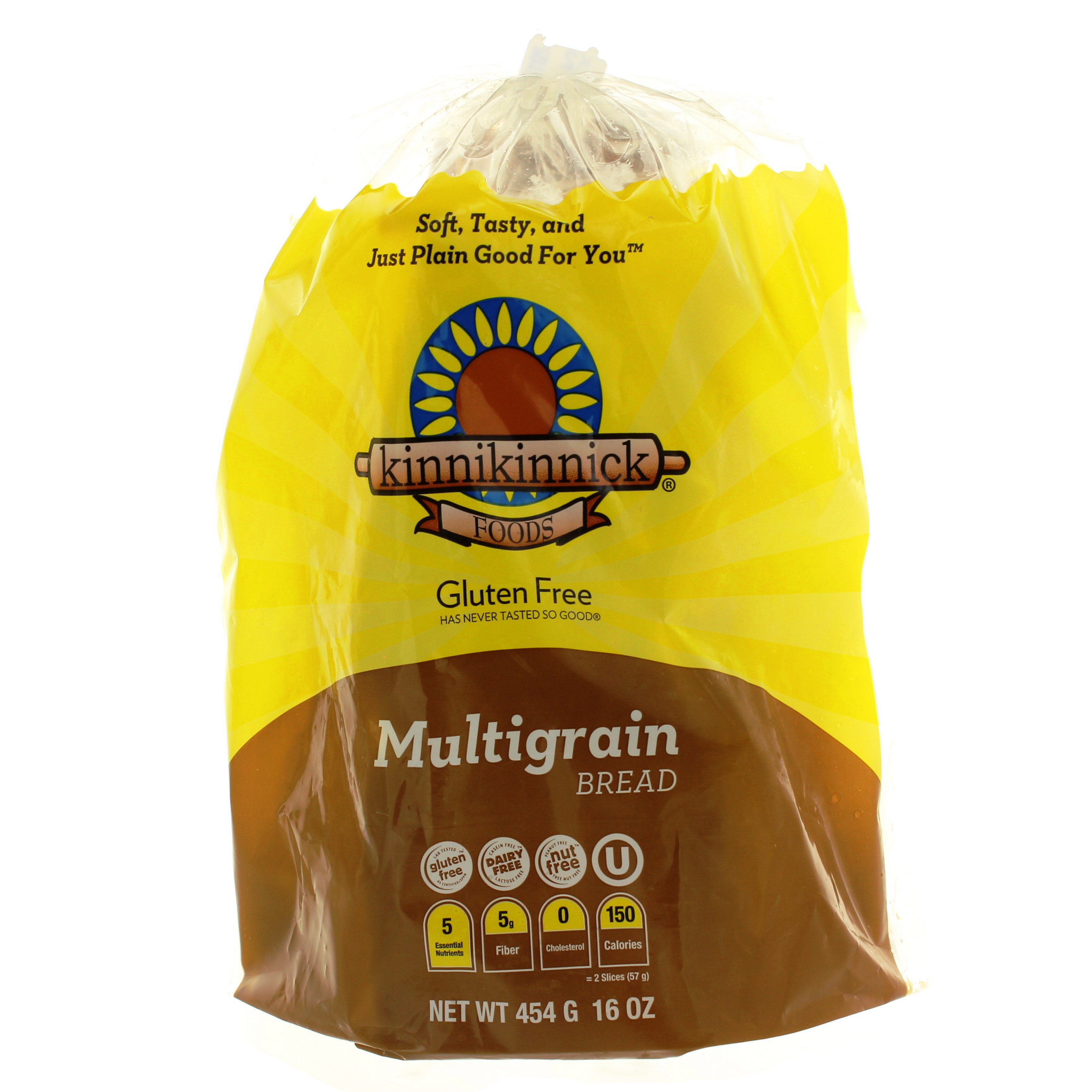 Kinnikinnick Foods Gluten Free Multigrain Sandwich Bread Shop Bread