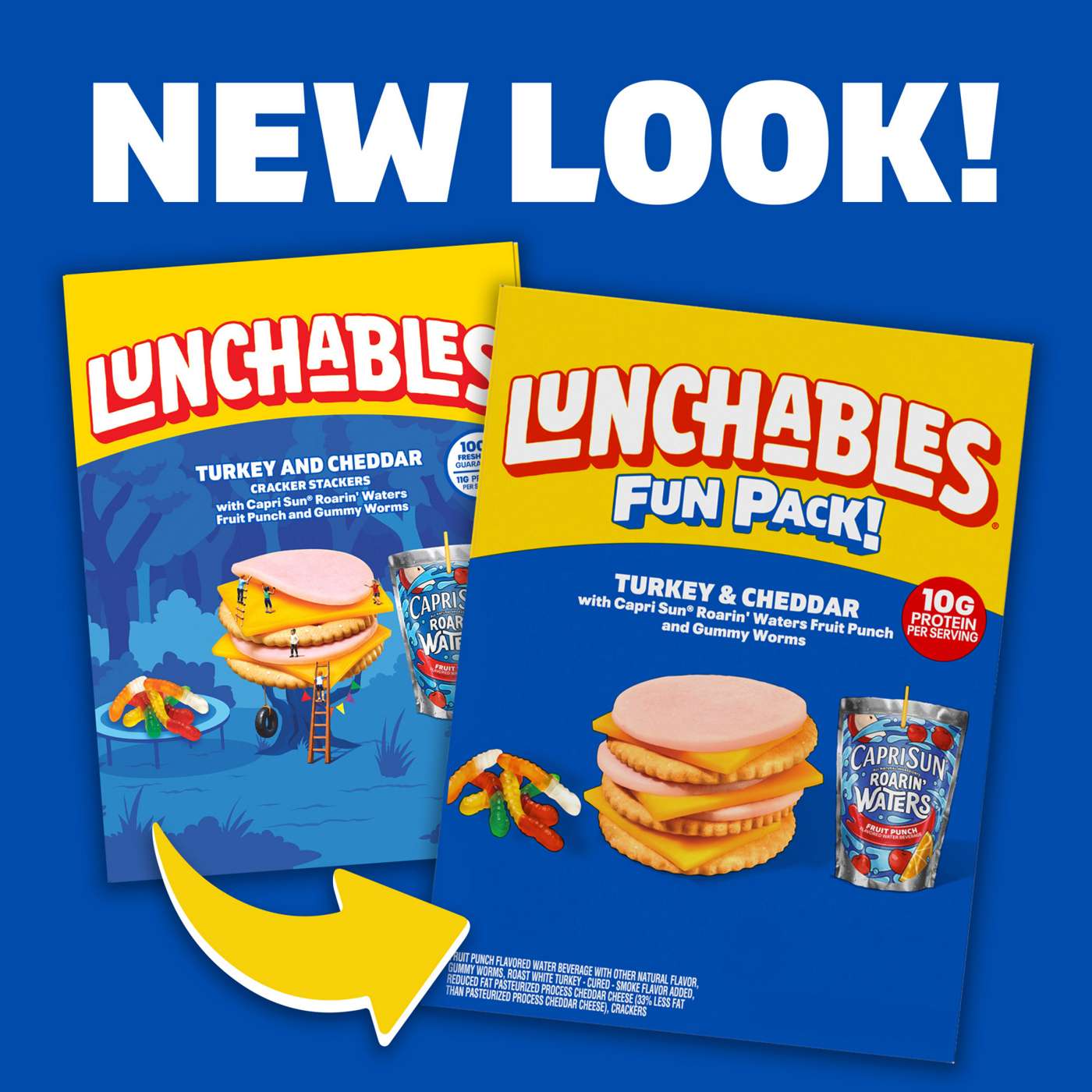 Lunchables Turkey & Cheddar Cracker Stackers with Juice; image 2 of 5